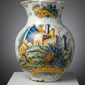 Jarrón Rita cerámica de Talavera de la Reina
